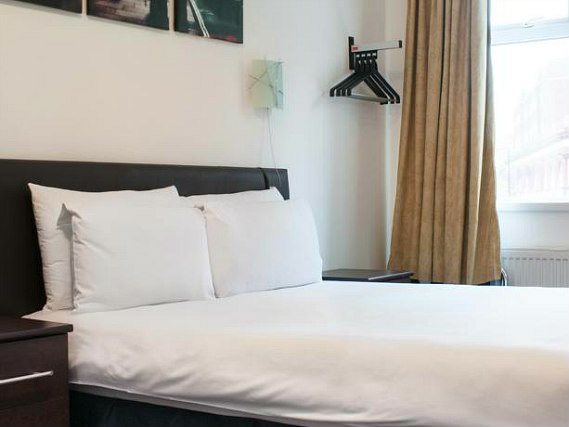 Relax and unwind in your private double room at Camden Lock Hotel