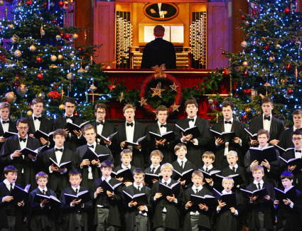 Kings College Choir at Royal Albert Hall, London