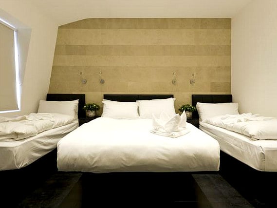 Quad rooms at The Royal Hyde Park Hotel are the ideal choice for groups of friends or families
