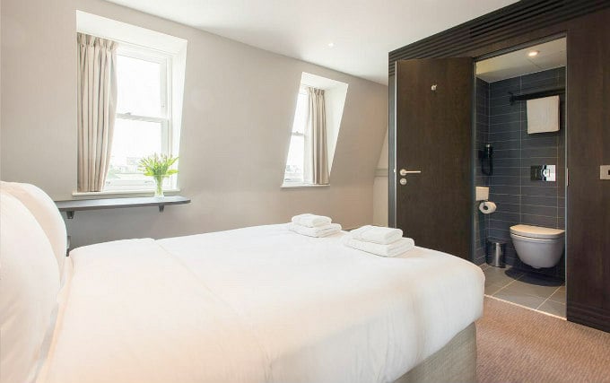 A double room at Mowbray Court Hotel