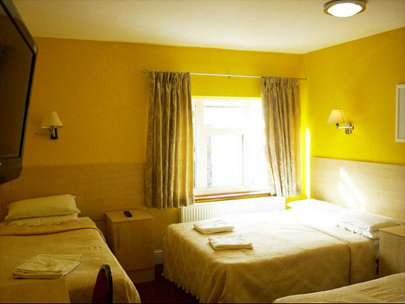Family rooms at the The Acton Town Hotel are great value for money allowing you to spend more exploring London