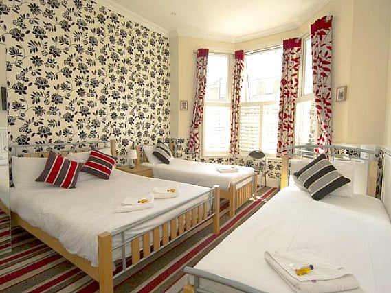 Quad rooms at Royal London Hotel are the ideal choice for groups of friends or families