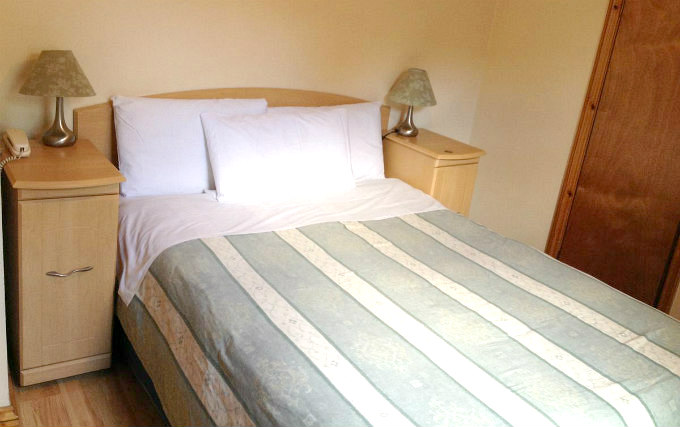 A typical double room at Seven Dials Hotel