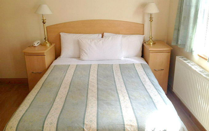 A comfortable double room at Seven Dials Hotel