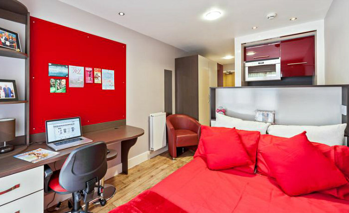 A typical room at Student Haus Elephant and Castle