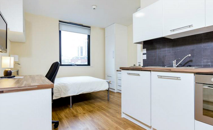 Single rooms at Student Haus Vauxhall provide privacy