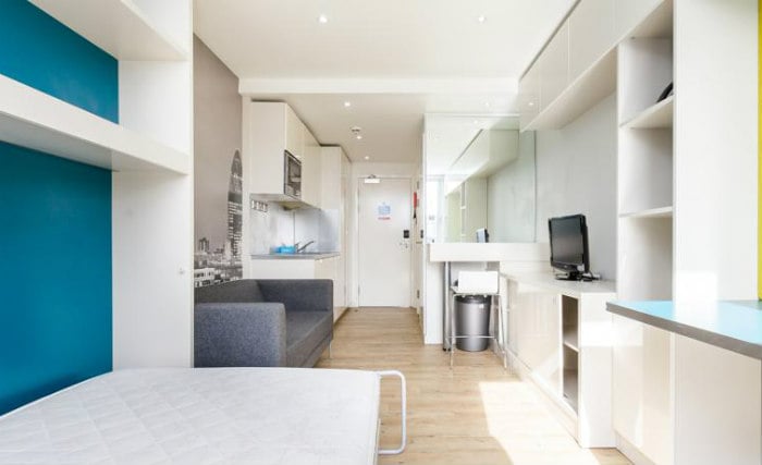 A comfortable double rooms at Student Haus Bethnal Green