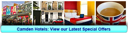 Camden Hotels: Book from only £18.00 per person!