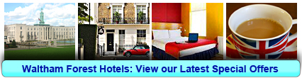 Walthamstow Hotels: Book from only £13.75 per person!