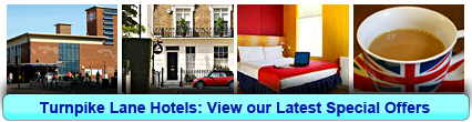 Turnpike Lane Hotels: Book from only £13.75 per person!