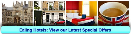Ealing Hotels: Book from only £13.75 per person!