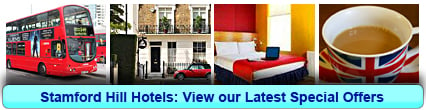Stamford Hill Hotels: Book from only £13.75 per person!