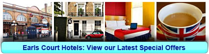 Earls Court Hotels: Book from only £11.69 per person!