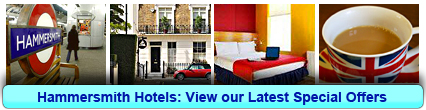 Hammersmith Hotels: Book from only £8.67 per person!