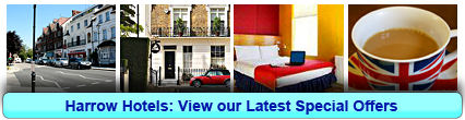Harrow Hotels: Book from only £8.67 per person!