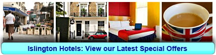 Islington Hotels: Book from only £15.75 per person!