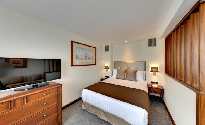 A double room at Melia White House Hotel