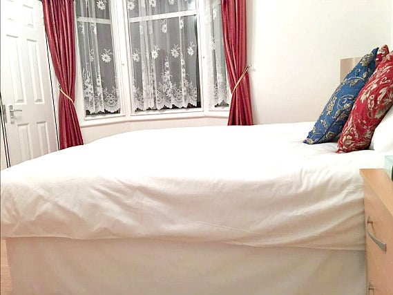 A double room at Metro London City Airport