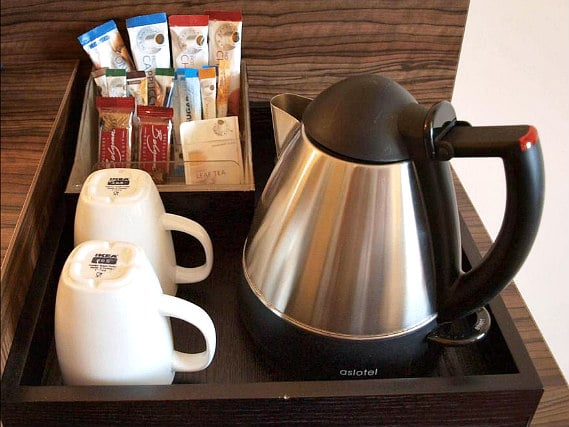 Enjoy a reviving hot drink in your room.