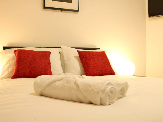 A double room at Bank Hotel London
