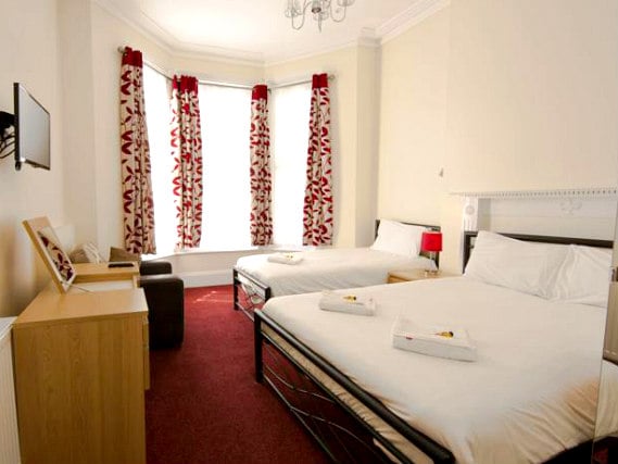 Triple rooms at Royal Guest House are the ideal choice for groups of friends or families