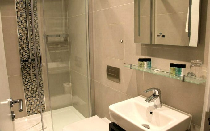 Luxury bathroom at K Hotel Kensington
