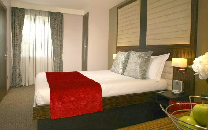 A typical double room at Maitrise Hotel London Maida Vale