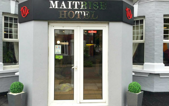 The exterior of Maitrise Hotel London Wembley