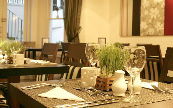 Start your day in the London Lodge Hotel Dining Room