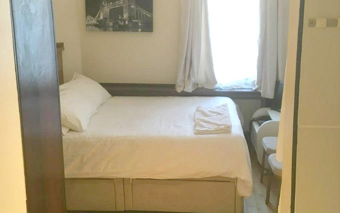A double room at Boka Hotel London