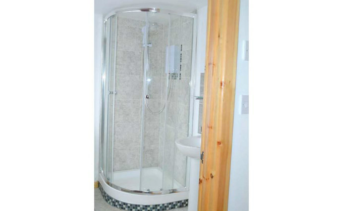 A typical shower system at Forest Inn City Lodge