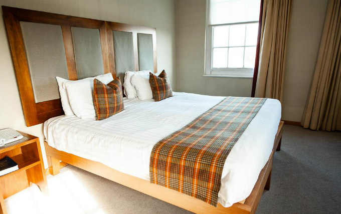A double room at Berwick Manor Hotel