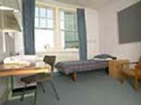 A typical room at Ifor Evans Hall