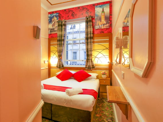 A double room at Vegas Hotel London is perfect for a couple
