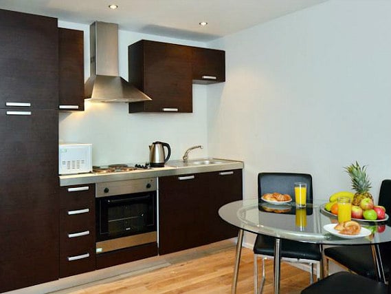 Make meals, snacks or drinks in your kitchen at So London Apartments