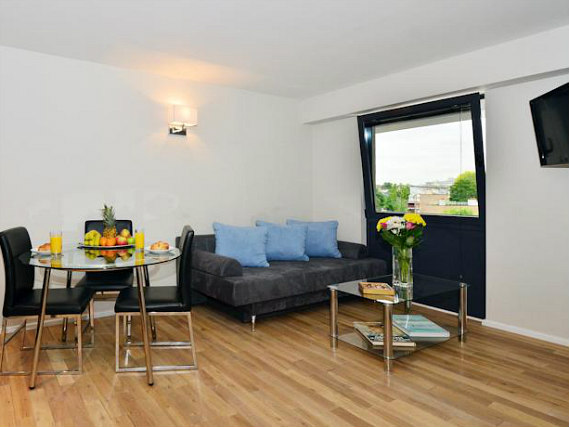 Rooms are simple but clean at So Quartier Maida Vale