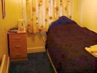 A typical single room at Revive Lodge Heathrow