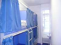 A typical dorm room at Smart Russell Square Hostel