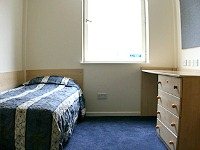 A single room at Dinwiddy House 