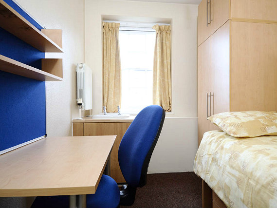 Single rooms at Goldsmiths House provide privacy