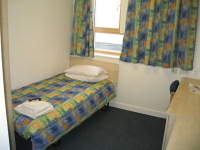 A Typical Single Ensuite Room at Gordon Hall