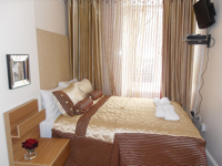 A typical double room at the ABC Hyde Park Hotel