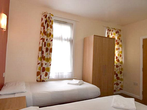 A twin room at Cranbrook Hotel is perfect for two guests