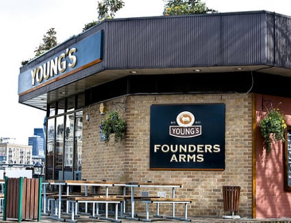 Book a hotel near The Founders Arms