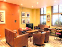 Lounge at Eden Plaza Hotel London