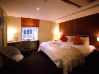 A double room at MIC Hotel London