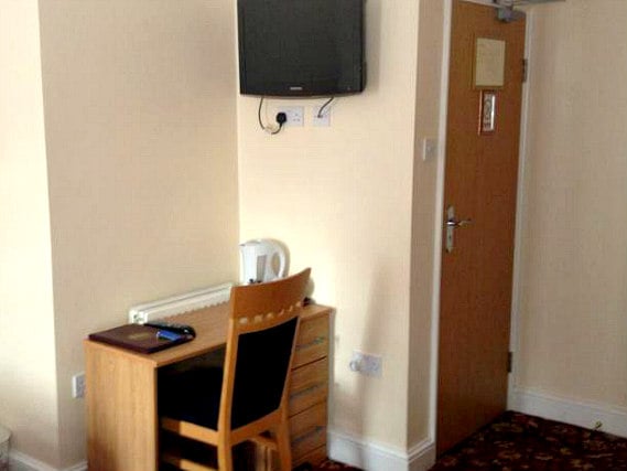 A typical room at The Park Hotel Ilford