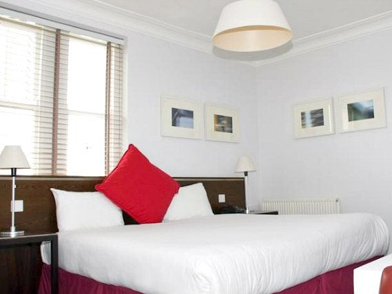 A double room at Kensington Rooms Hotel is perfect for a couple
