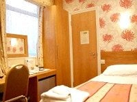 A typical double room at the Anchor House Hotel