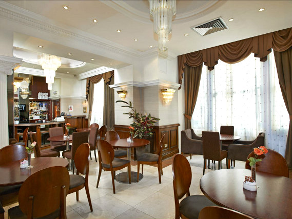 A place to eat at Royal Eagle Hotel London